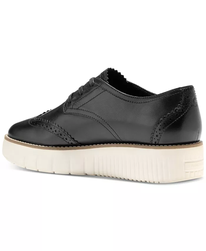 Женские оксфорды Grand City на платформе Cole Haan, черный — фото 3