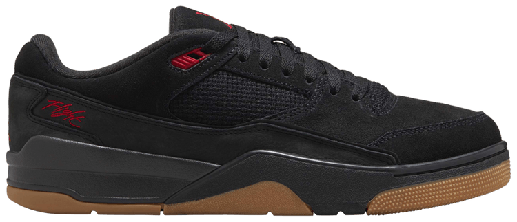 

Кроссовки Air Jordan Jordan Flight Court 'Black Red Gum', черный
