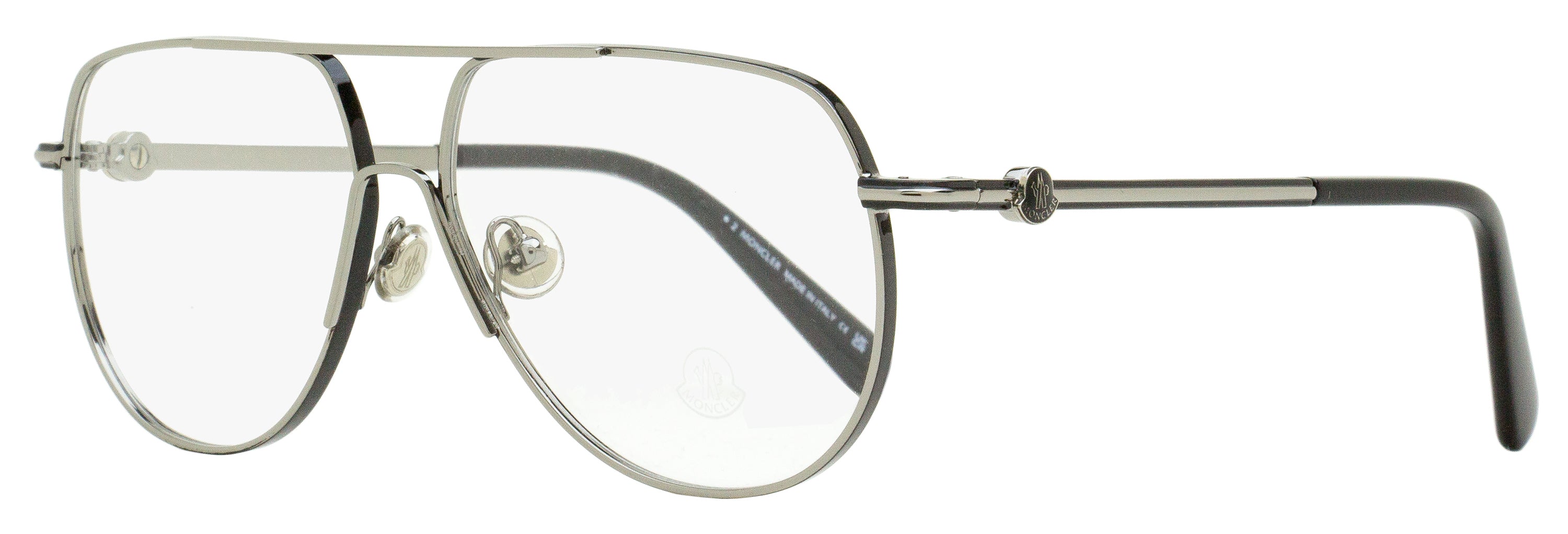 

Мужские очки-пилоты Moncler ML5202 014 рутений/черный 56 мм
