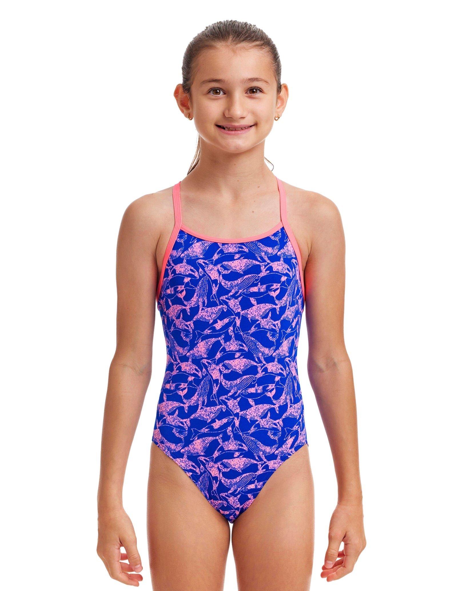 

Купальник Minky Pinky Diamond Back - Синий/Розовый Funkita, синий