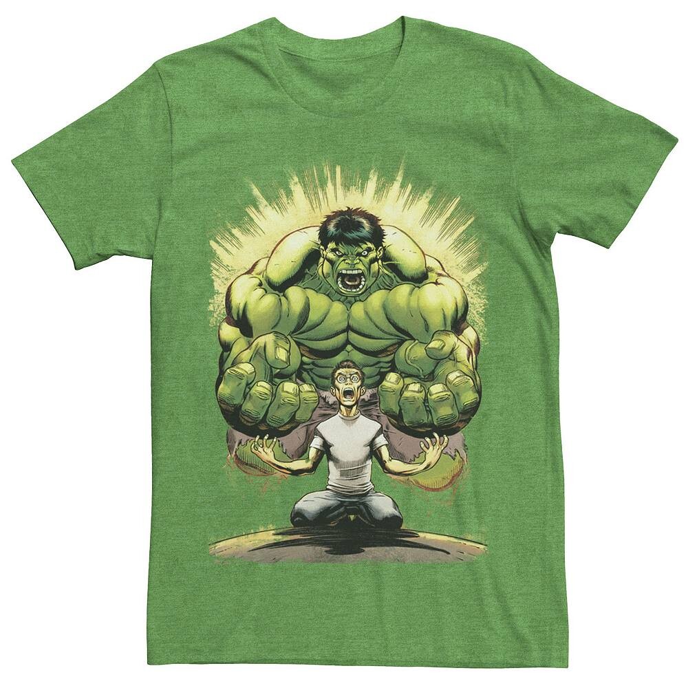 

Мужская футболка Marvel Hulk Insane In Both Bodies Licensed Character, цвет Kelly Heather