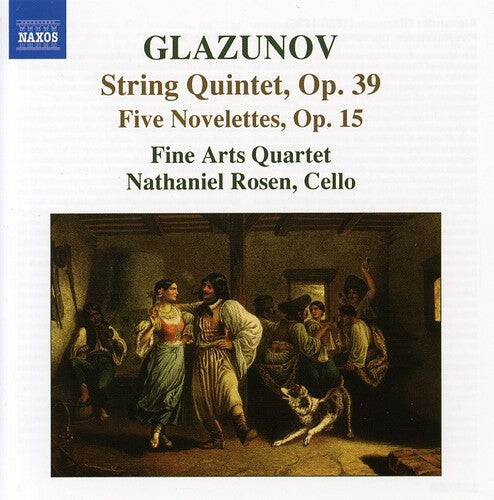 

CD диск Glazunov / Fine Arts Quartet / Rosen: String Quartet