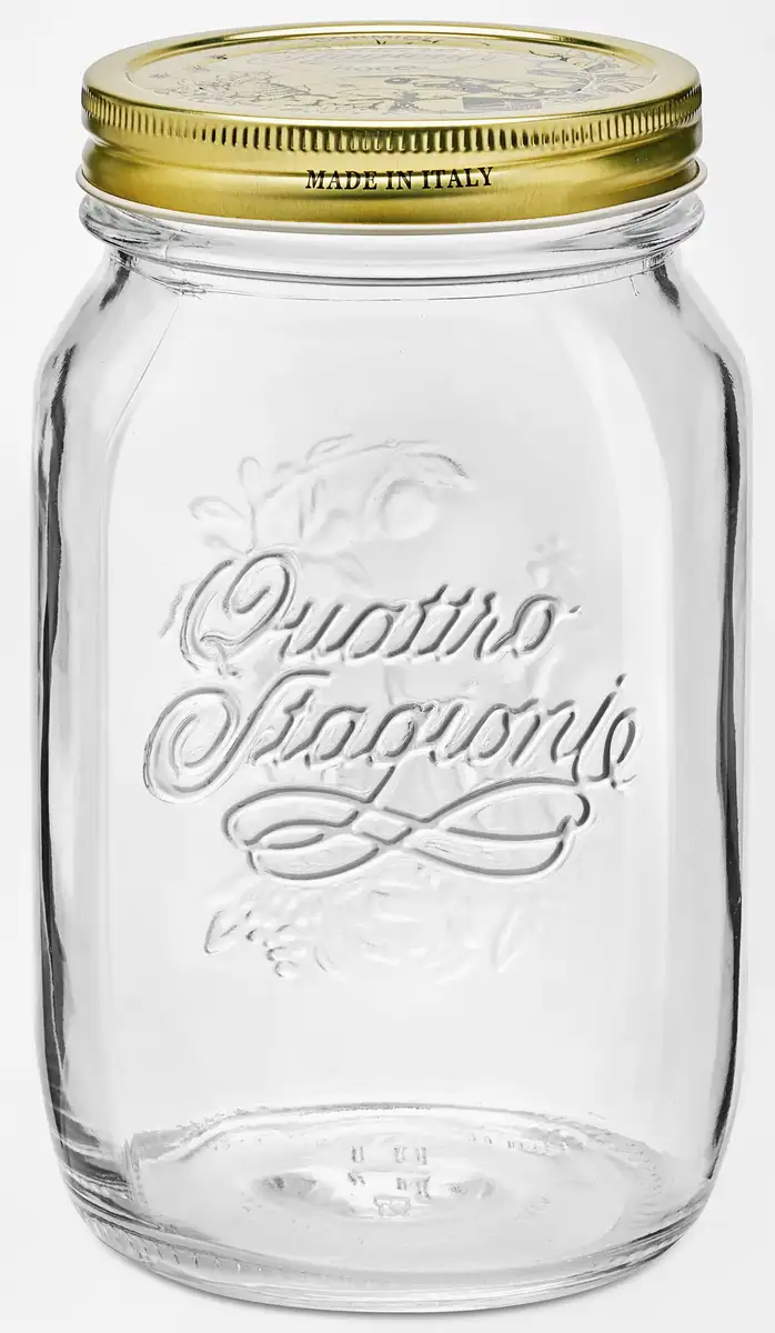 

Банка для консервирования Bormioli Rocco "Quattro Stagioni", (набор, 12 шт., емкость 1,0 л), герметично закрывающаяся 42,5х18,5х32 см, цвет klar