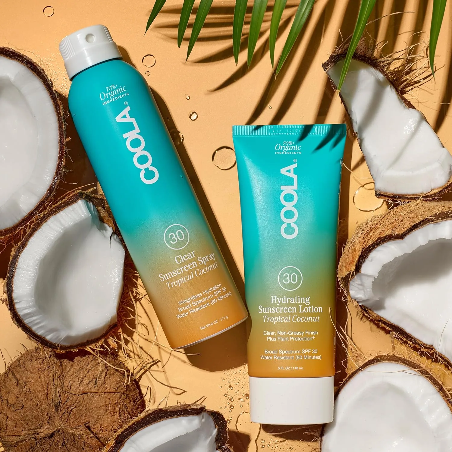 Органический солнцезащитный лосьон для тела COOLA SPF 30, протестирован дерматологами, обеспечивает ежедневную защиту кожи, подходит для веганов и не содержит глютена, 140 мл., 5 FL OZ — фото 2