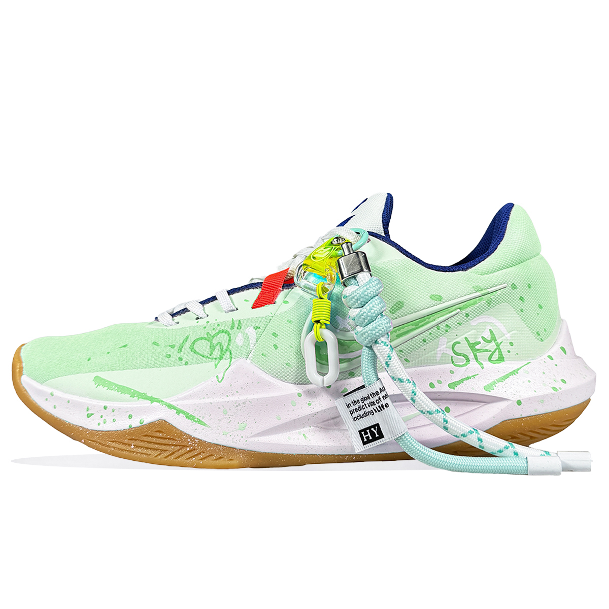 

Nike Точность 6 Антискользящие износостойкие низкие баскетбольные кроссовки мужские зеленые, цвет Green