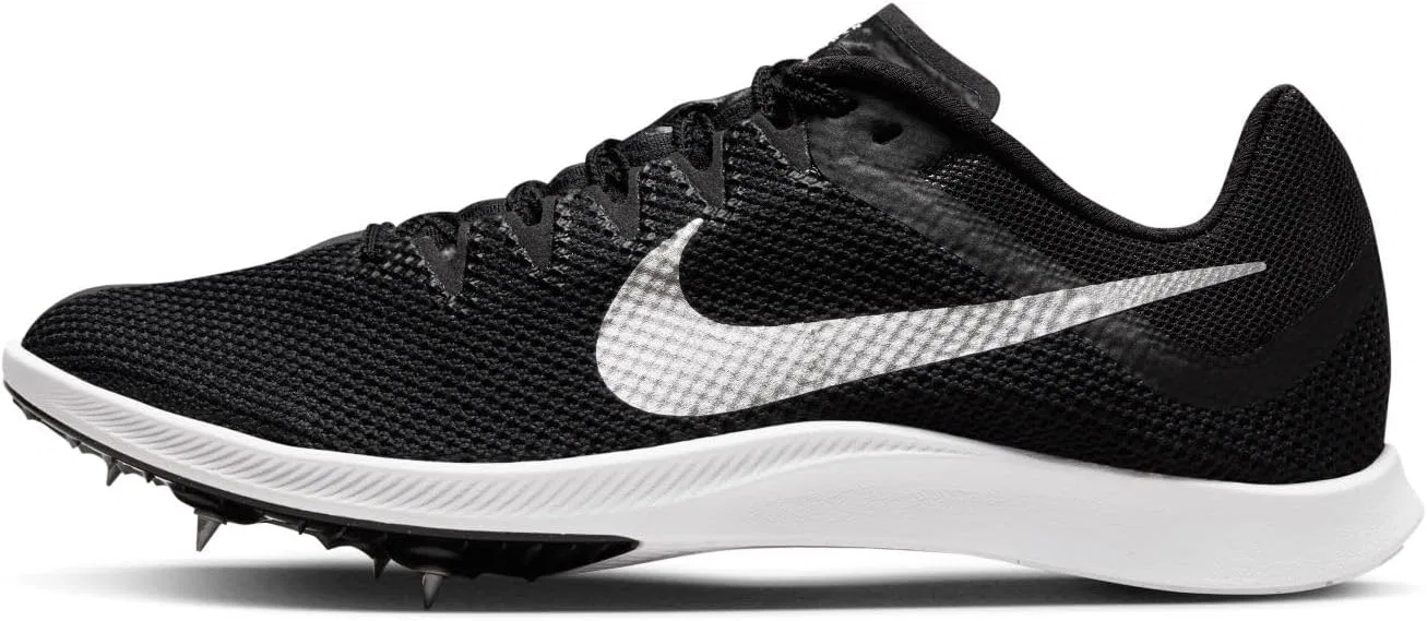 Мужские кроссовки Nike Zoom Rival Distance Trainers, Black Metallic Silver Dk Smoke Grey