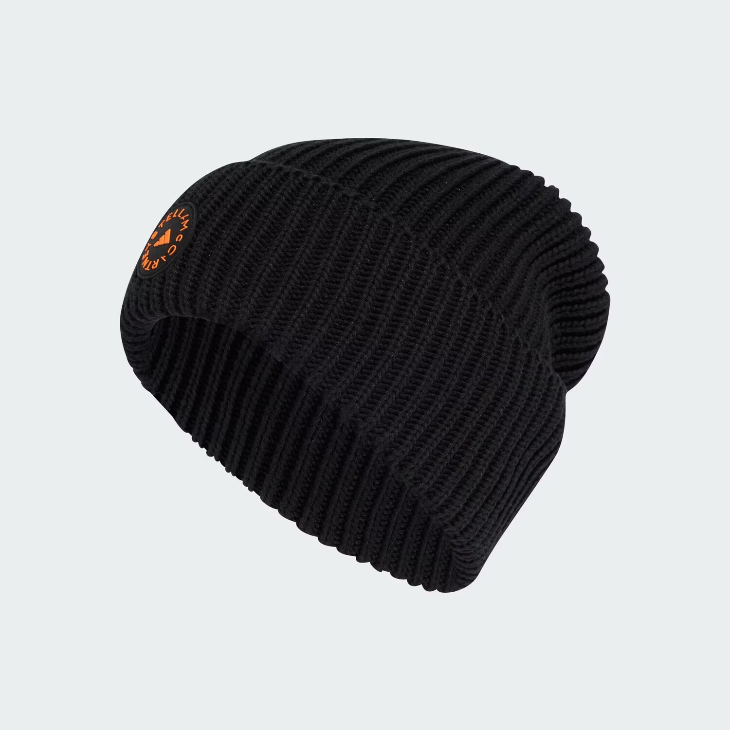 

Шапка от Стеллы Маккартни Adidas, цвет Black/App Signal Orange