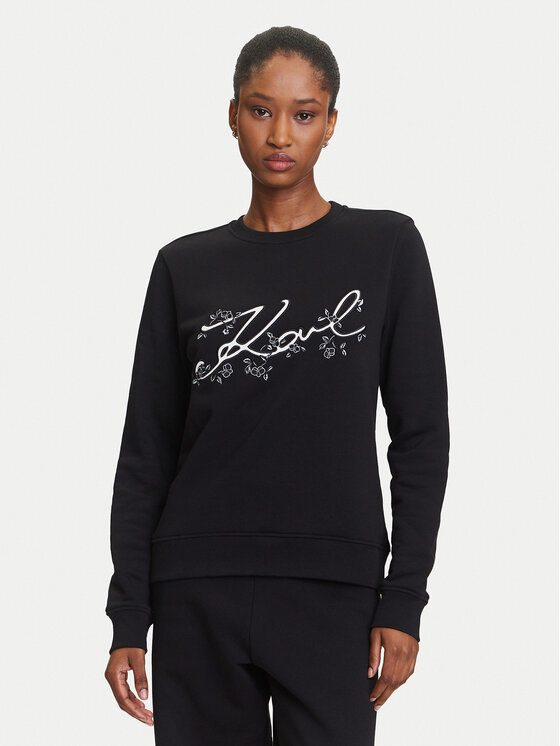 

Свитшот regular fit A3W20010 Karl Lagerfeld, чёрный