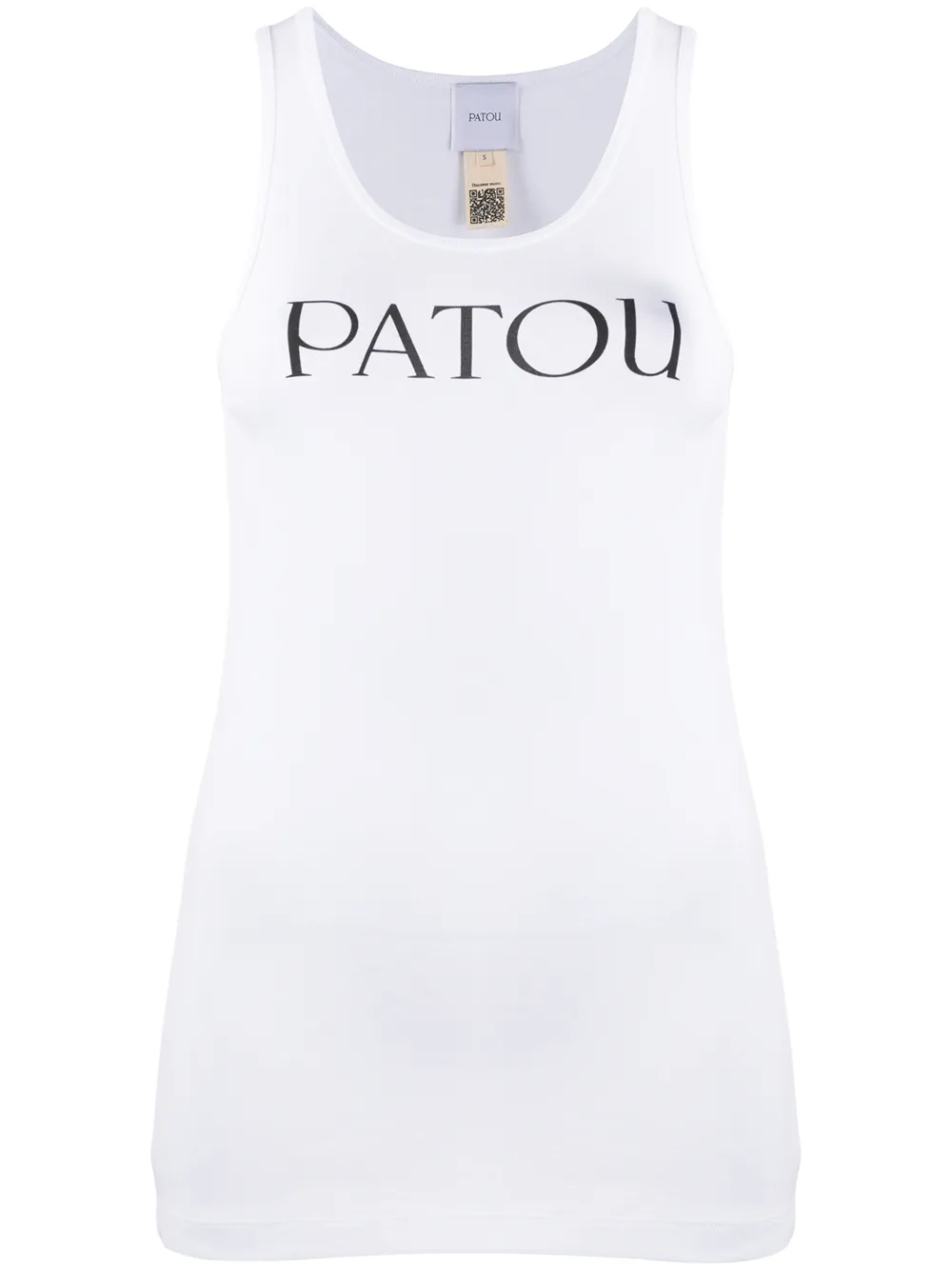 

Топ из органического хлопка PATOU, белый