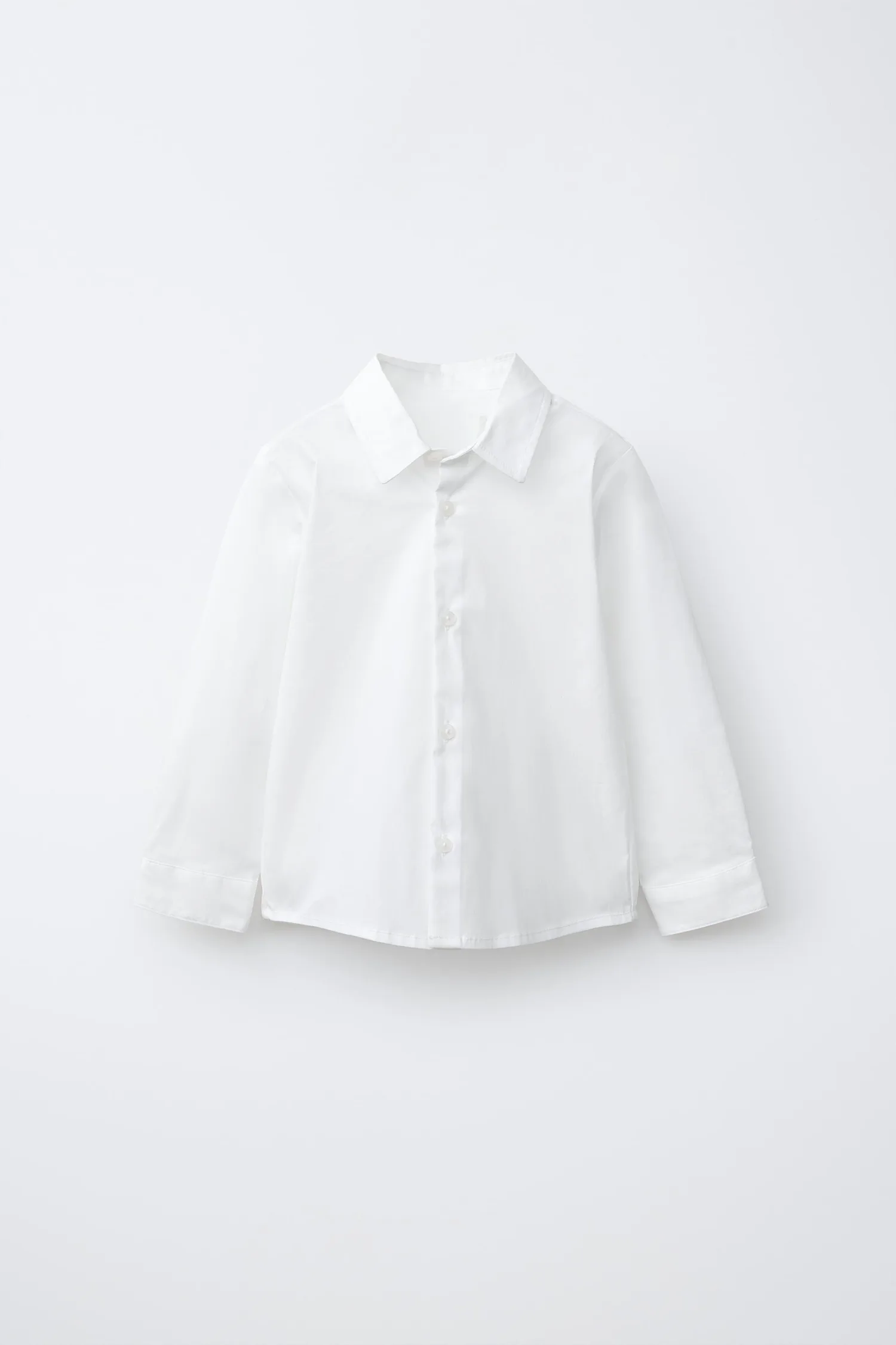 Суперэластичная комфортная рубашка для костюма Zara, белый