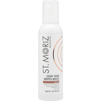 

St Moriz Advanced Luxury Crème Взбитый мусс для искусственного загара средней интенсивности с гиалуроновой кислотой, маслом шиповника и витамином Е 150 мл St. Moriz