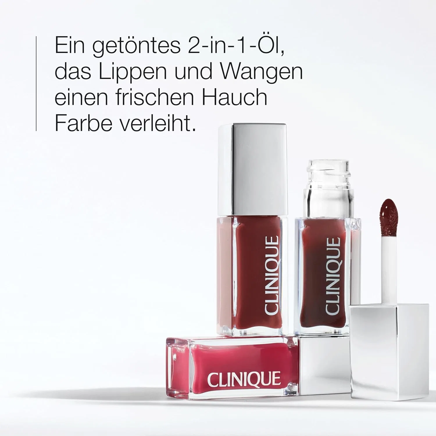 Масло для губ и щек «Pop Lip & Cheek Oil» от Clinique Clinique, Nude Honey — фото 2