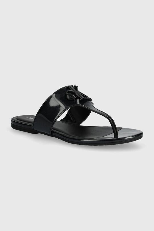 

Шлепанцы Flat Sandal Slide Toepost Mg Met Calvin Klein Jeans, черный