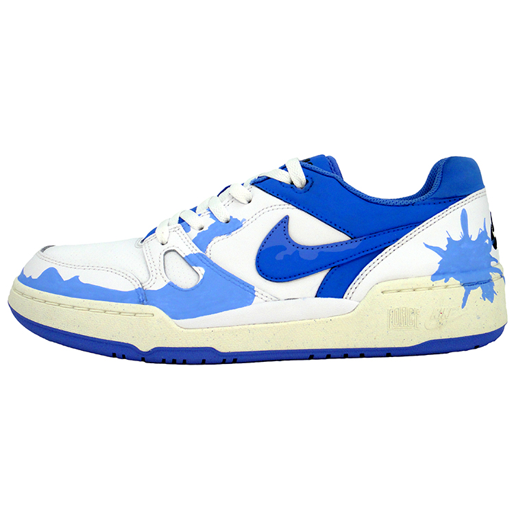 

Кроссовки Nike Full Force Skateboarding Shoes Men Low-top Blue, цвет Carolina Blue