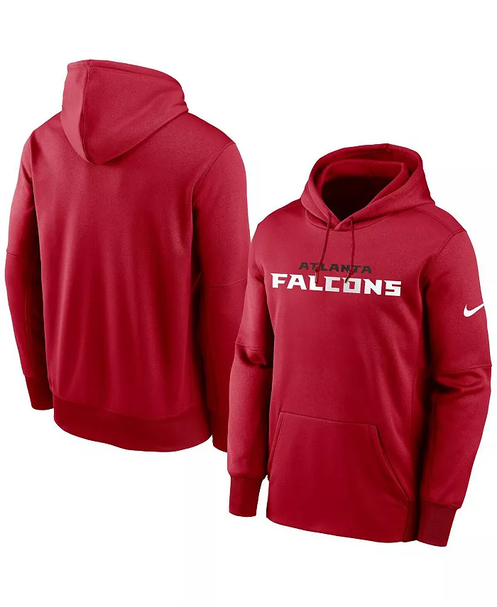 

Мужская красная толстовка с капюшоном Atlanta Falcons Fan Gear Wordmark Performance Nike