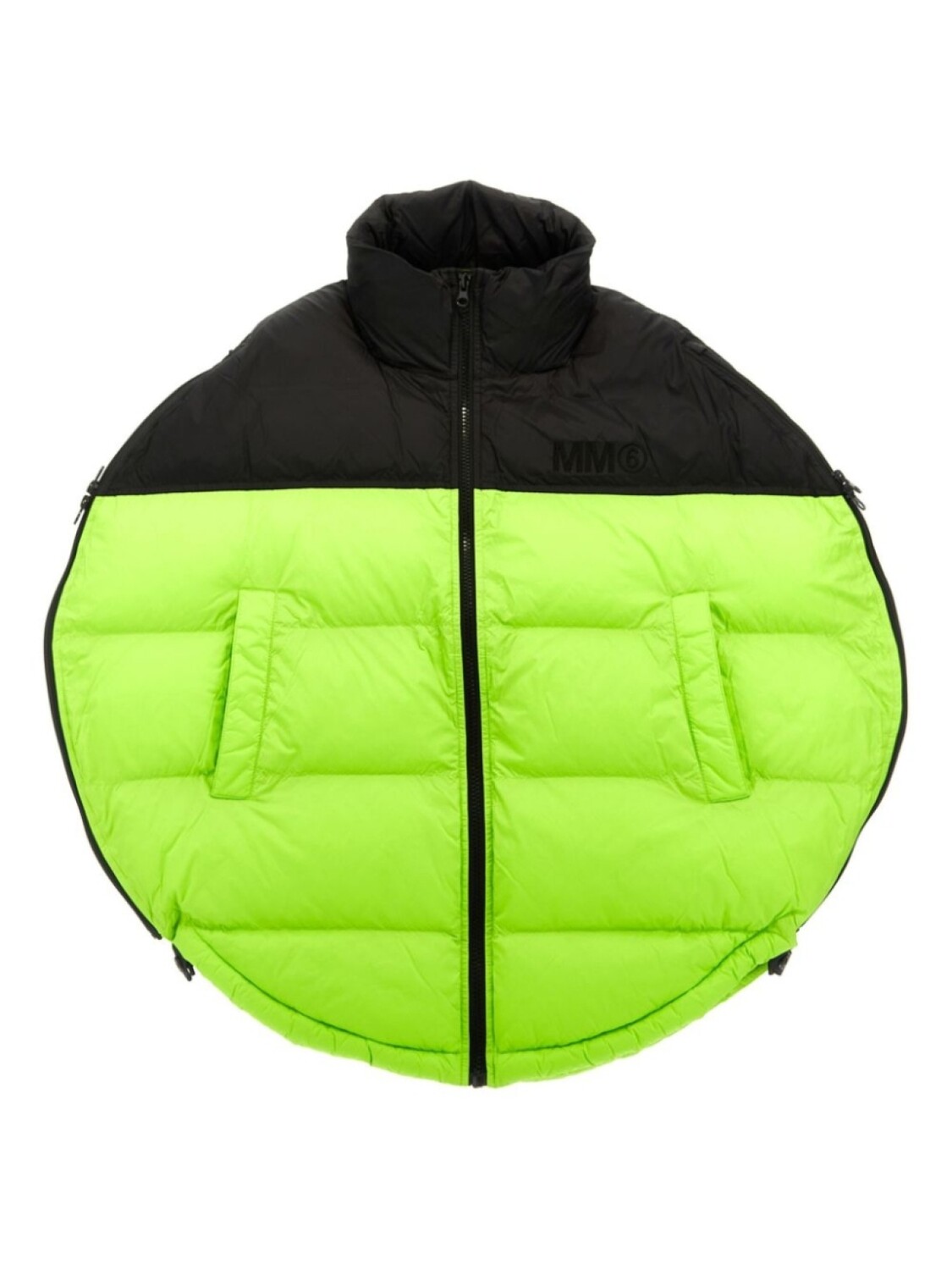 

Круглый жилет MM6 Maison Margiela Kids, зеленый