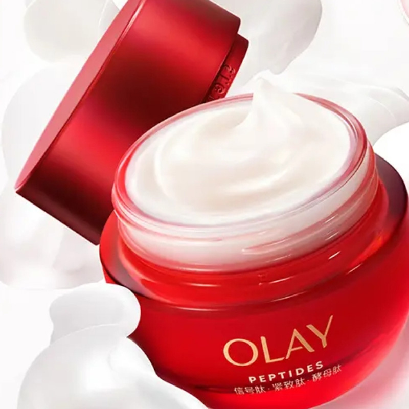 Olay Big Red Bottle Увлажняющий крем для лица и наборы по уходу за кожей Успокаивающая легкая питательная версия 50г+150мл/50г+250мл — фото 4