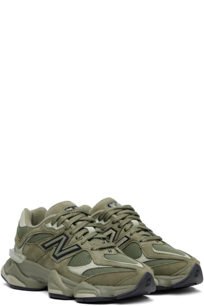 Зеленые кроссовки 9060 New Balance — фото 4