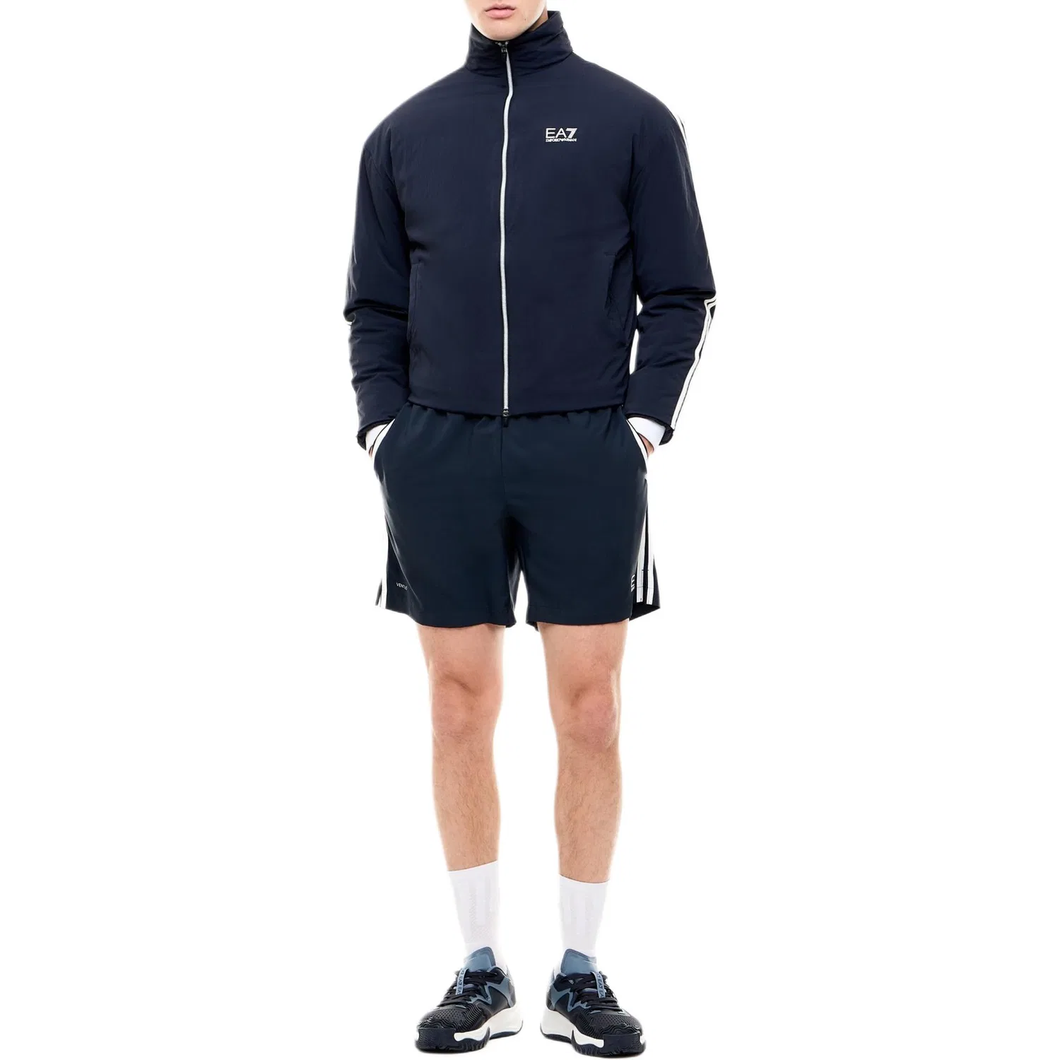 Шорты повседневные Casual Shorts Emporio Armani синие — фото 3