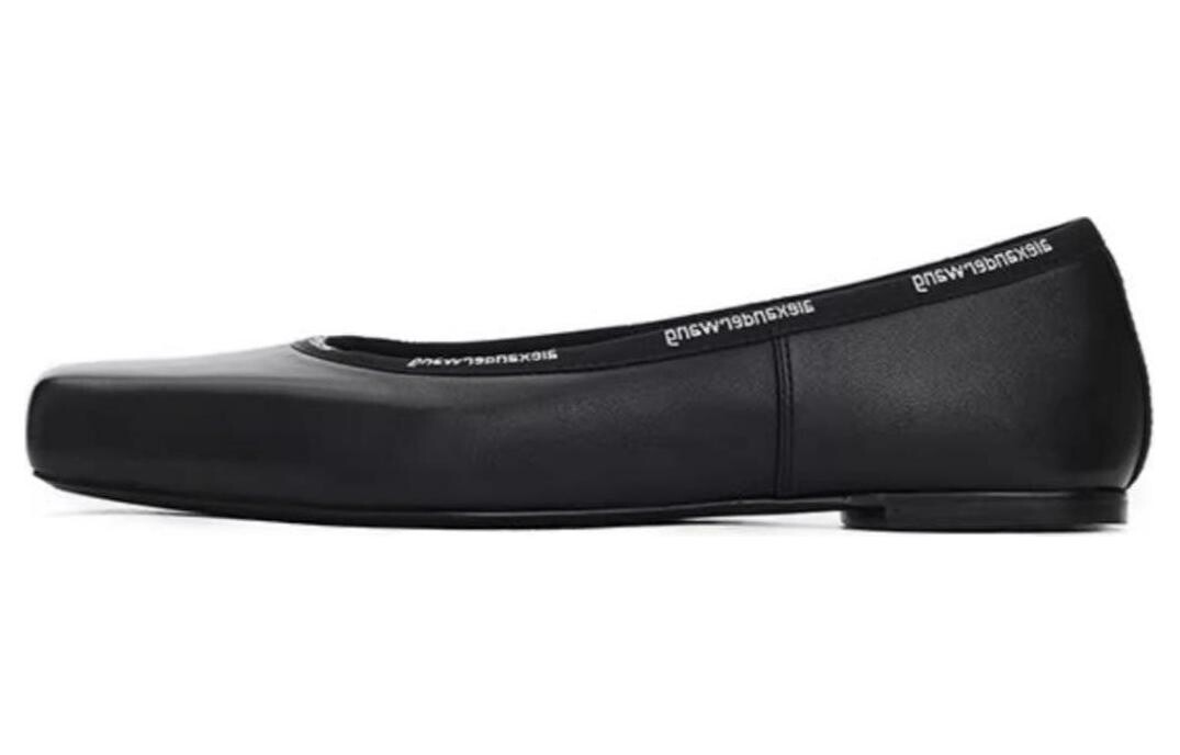 

Балетки кожаные Alexander Wang Billie, черный