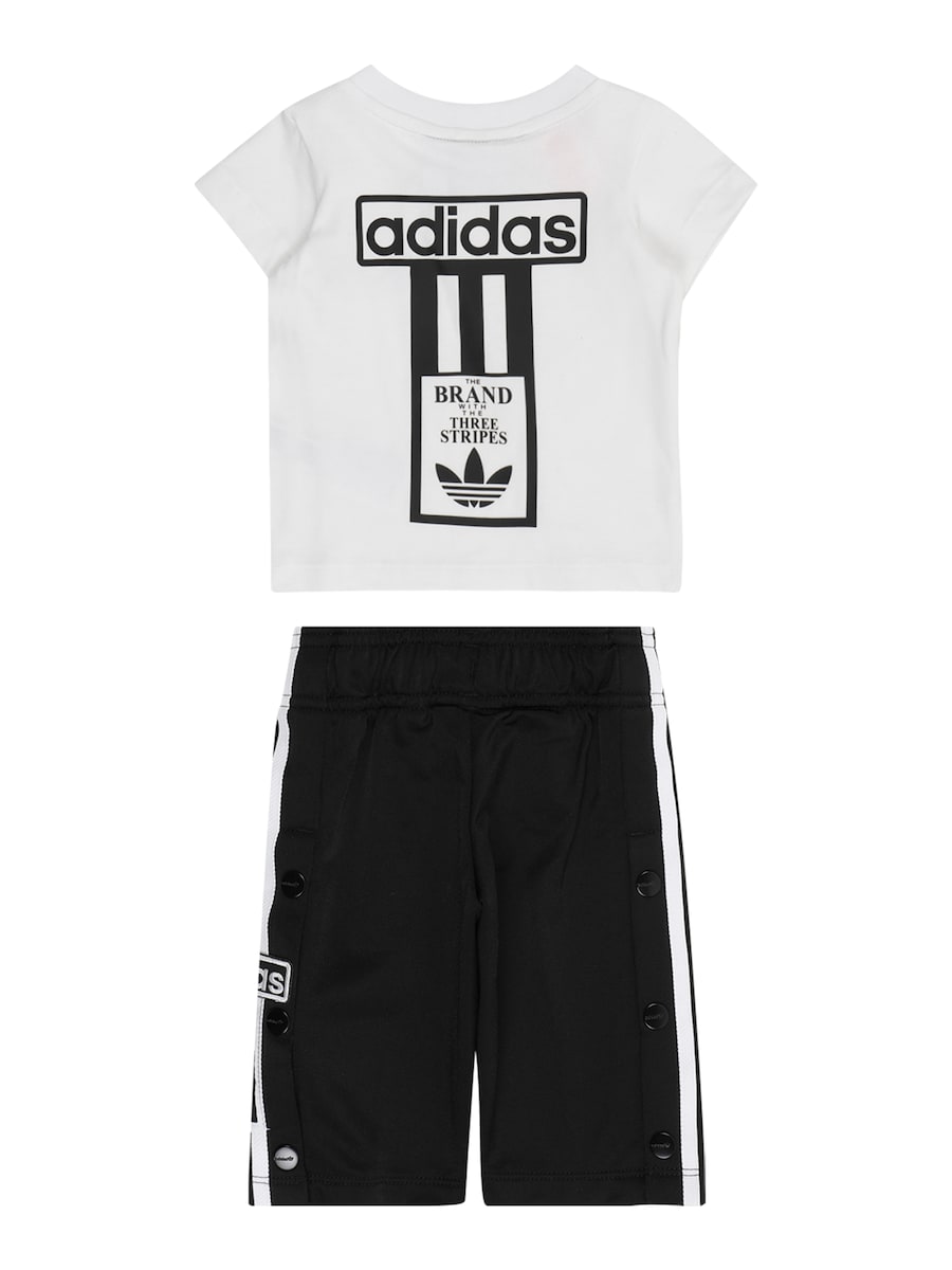 Спортивный костюм ADIDAS ORIGINALS Adibreak, черный/белый — фото 2