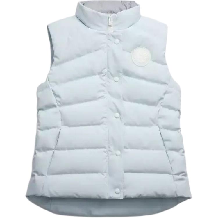 

Canada Goose Фристайл жилет с высоким воротником на пуху, Morning Mist Blue