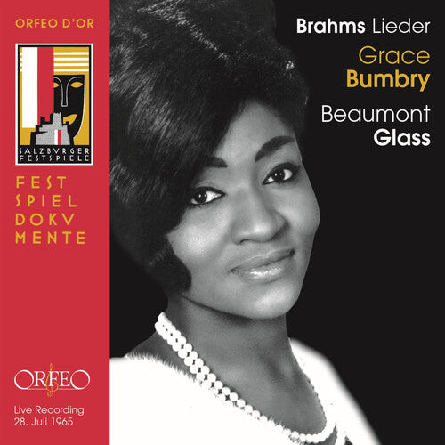 

CD диск Brahms / Bumbry / Glass: Brahms Lieder