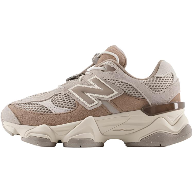 

NB 9060 Cushioning Low top детские беговые кроссовки серый/хаки New Balance, серый/хаки