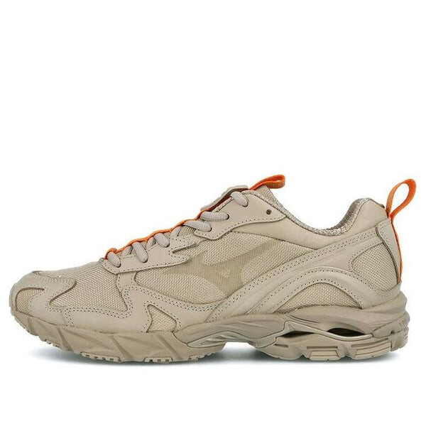 

Кроссовки x beams wave rider 10 'wood ash' Mizuno, бежевый