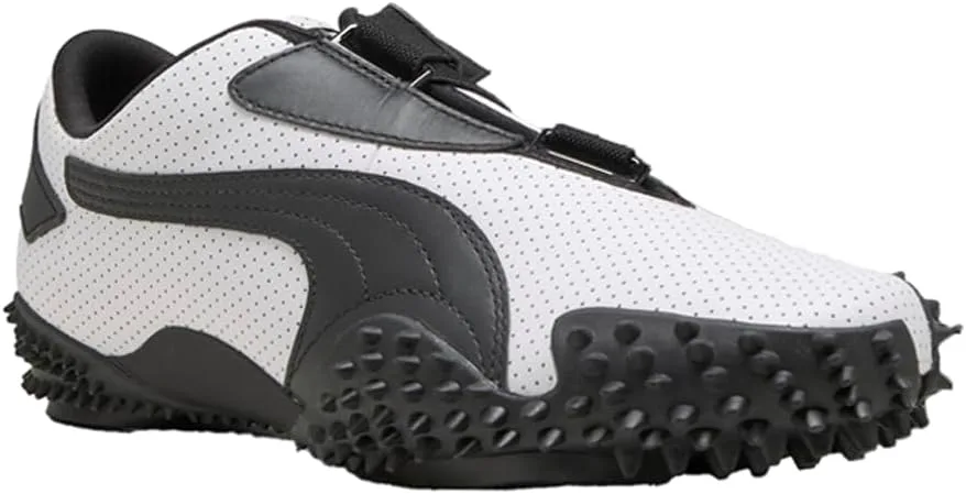 Мужские слипоны PUMA Mostro с перфорацией - белые, повседневные, белый — фото 2