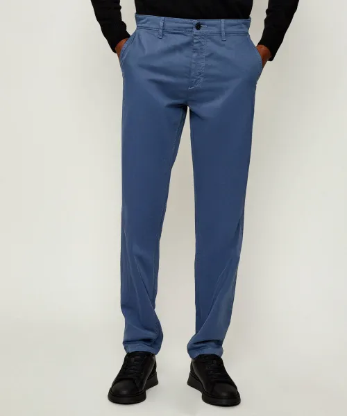 

Брюки чинос Tapered fit Boss Orange, синий