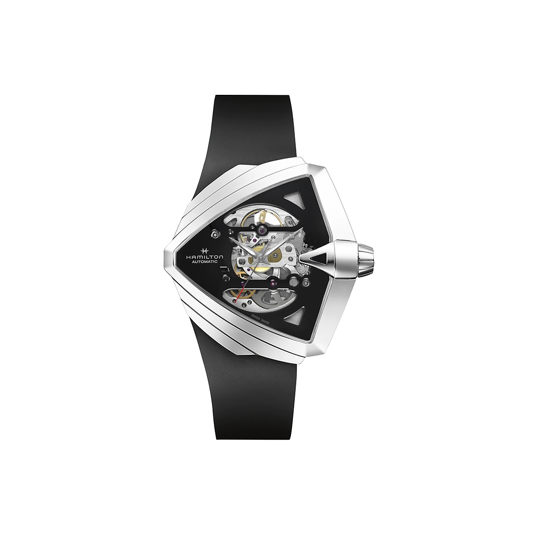 

Hamilton Часы Adventure Collection Automatic Mechanical Movement Men's Watch 45.5*46mm Black Dial, Black Dial