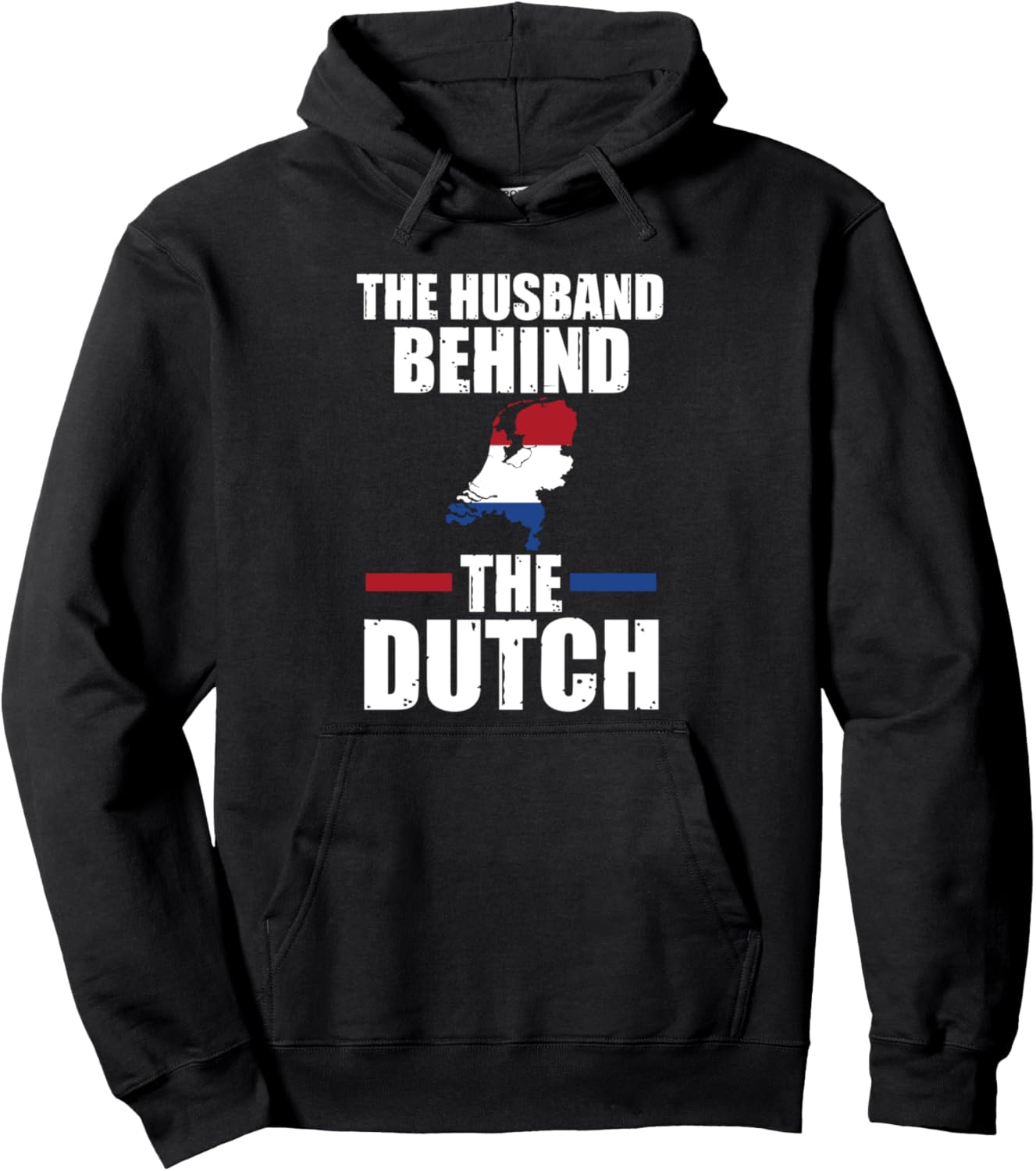 

Толстовка, муж, стоящий за голландской толстовкой Dutch Roots Dutch Flag Gift Idea, черный