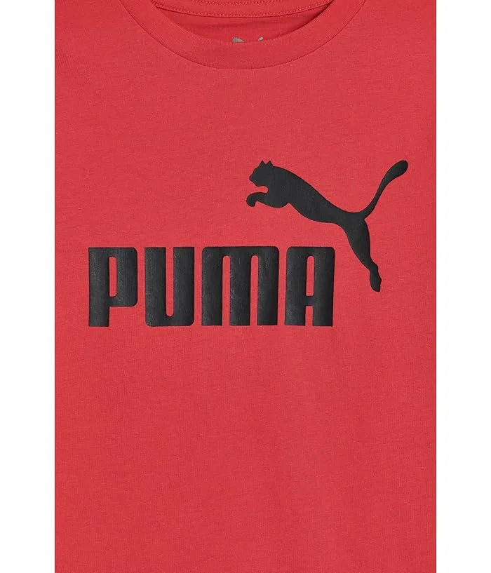 Футболка с длинным рукавом Core Foundations PUMA Kids, Red — фото 3