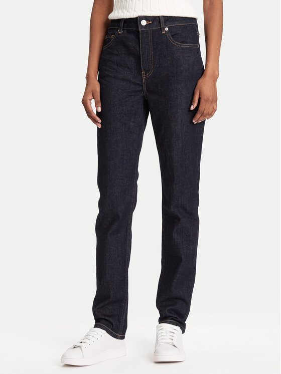 

Облегающие джинсы WW0WW47153 Tommy Hilfiger, синий