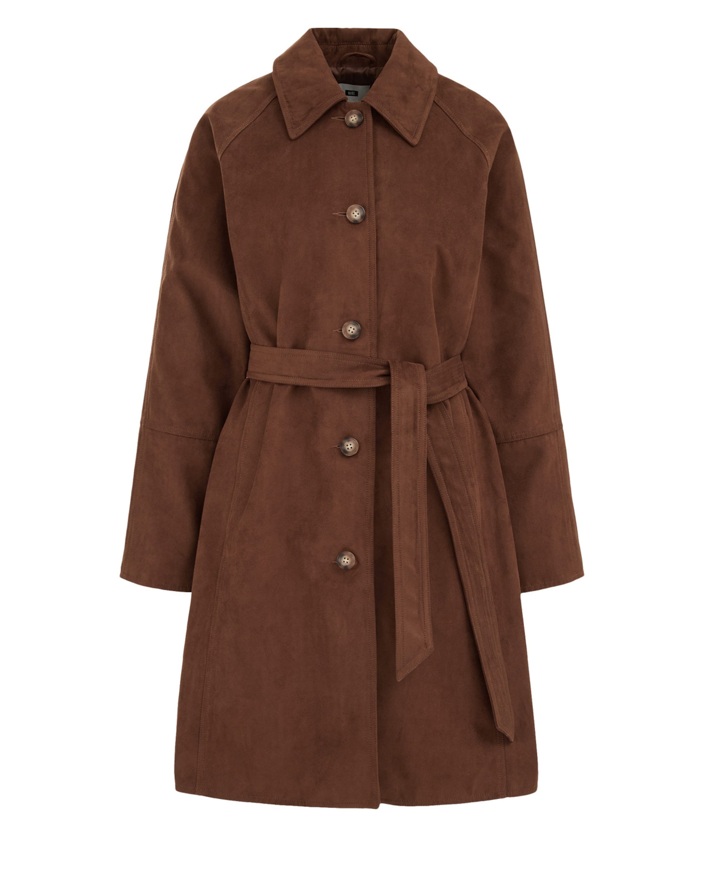 

WE Fashion Куртка для межсезонья в коричневом цвете