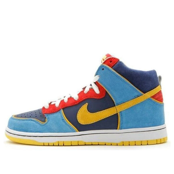 

Кроссовки sb dunk high pro Nike, синий