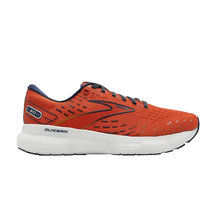 

Кроссовки Brooks Glycerin 20 Orange Titan, оранжевый