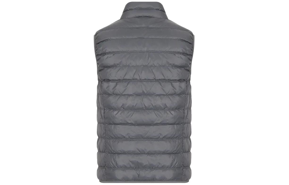 EMPORIO ARMANI Серая мужская жилетка, Gray — фото 4