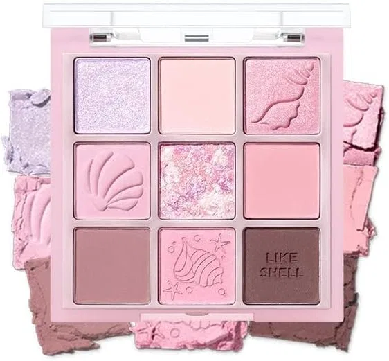 Тени для век Holika Holika My Fave Mood Eyeshadow Palette 07 Shell in the Sea, 8 г