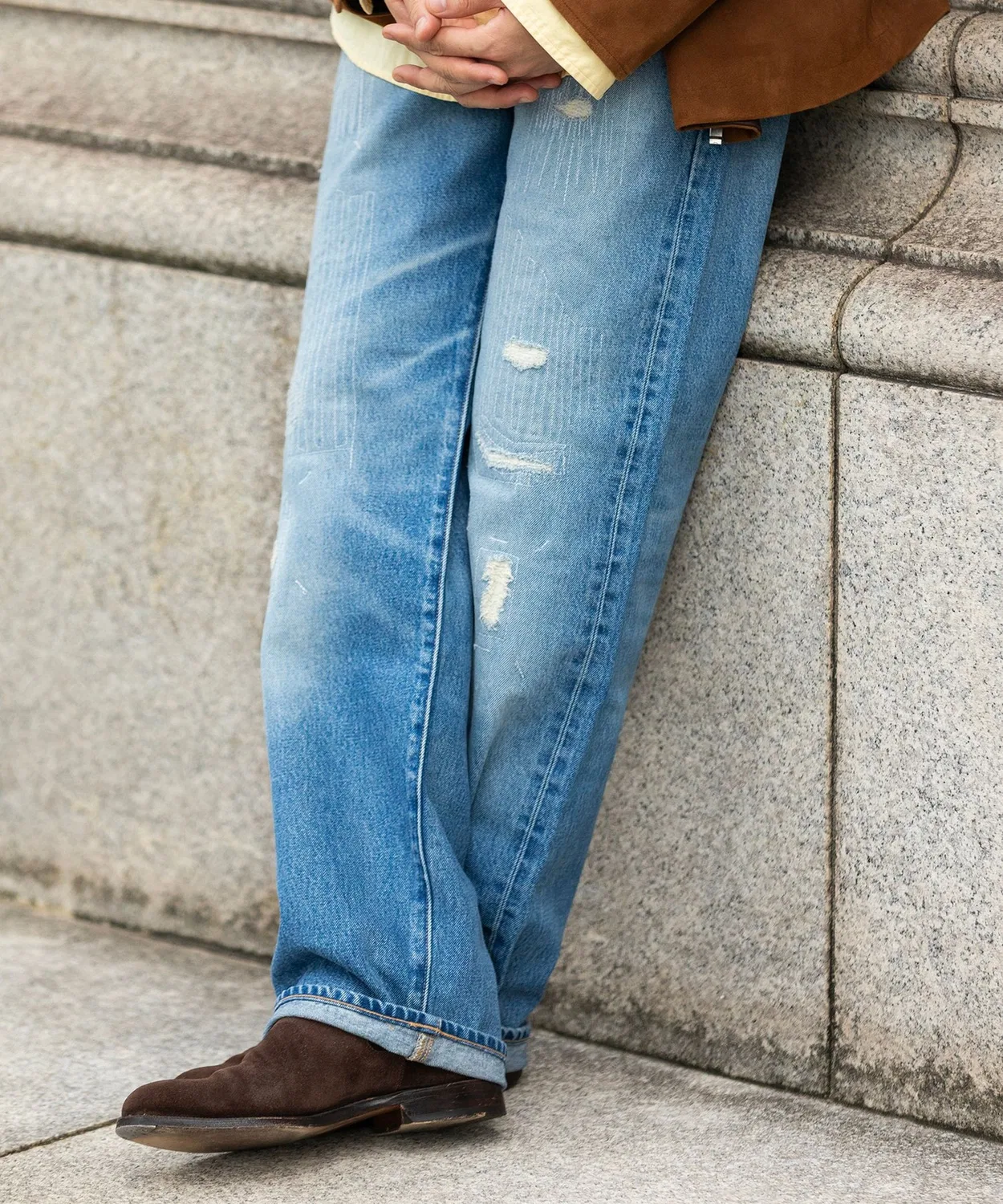 Джинсы Levi’s Blue Tab Anchor Relaxed, королевский синий