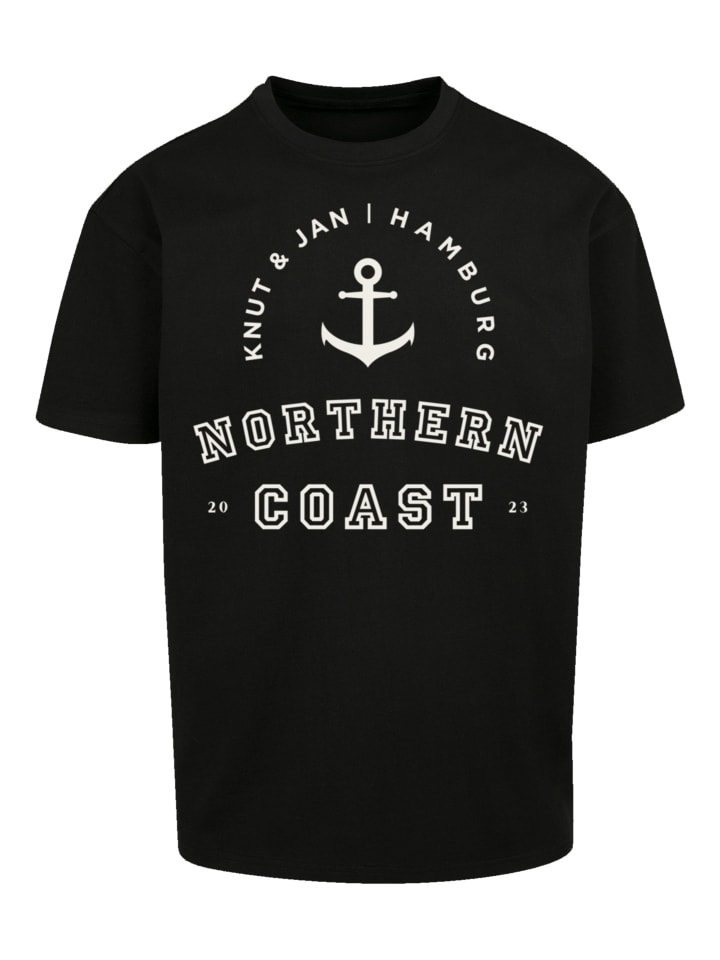 

Футболка Северное побережье Северного моря Кнут и Ян Гамбург черного цвета F4NT4STIC, Черный, Футболка Северное побережье Северного моря Кнут и Ян Гамбург черного цвета F4NT4STIC