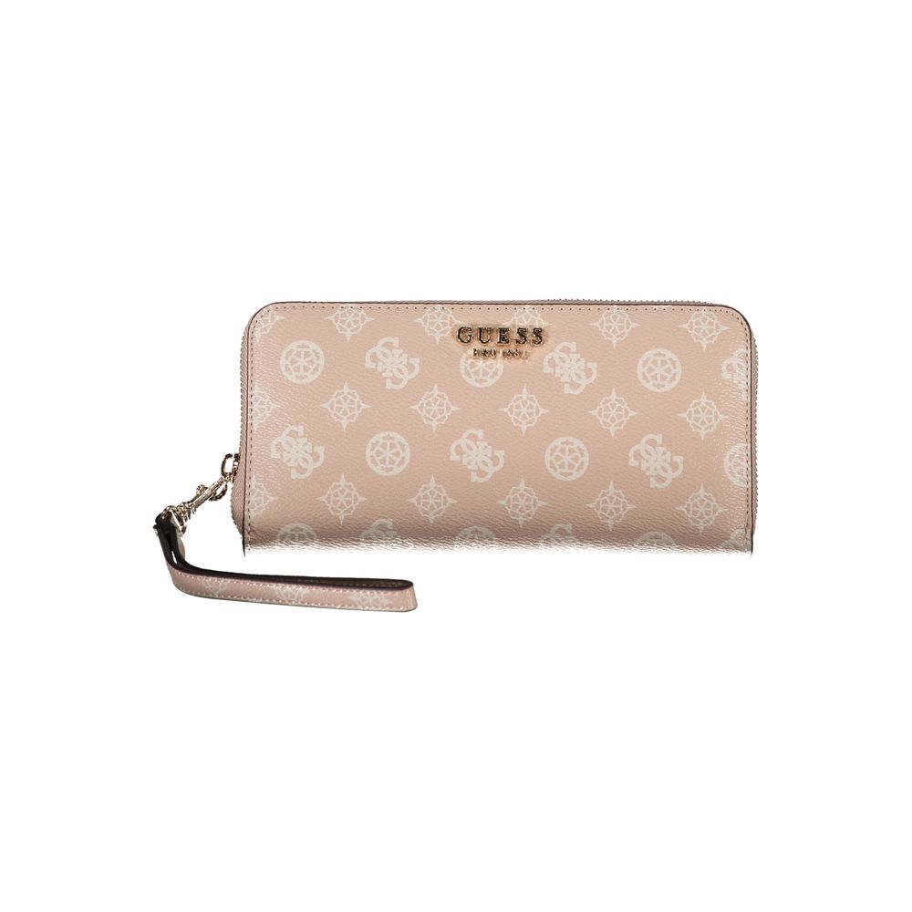 

Компактный кошелек из полиэтилена розового цвета Chic Guess Shoes
