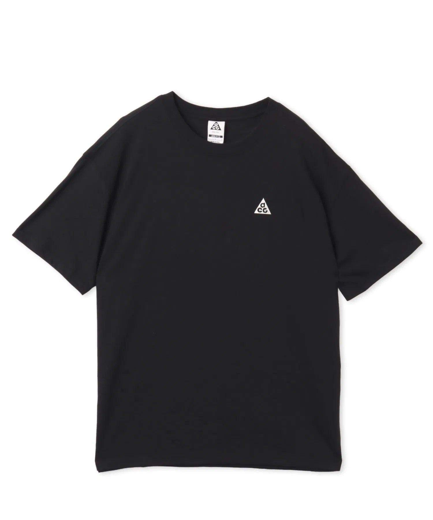 Мужская футболка NIKE ACG Dri-FIT с логотипом чёрная