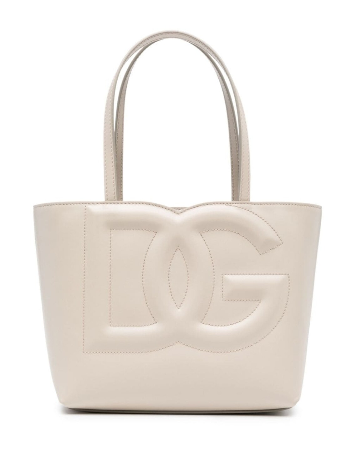 

Dolce & Gabbana маленькая сумка-тоут с логотипом DG, нейтральный цвет