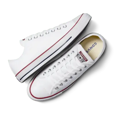 Кроссовки Nike Converse Chuck Taylor All Star Low Top Unisex Shoe, белый — фото 4