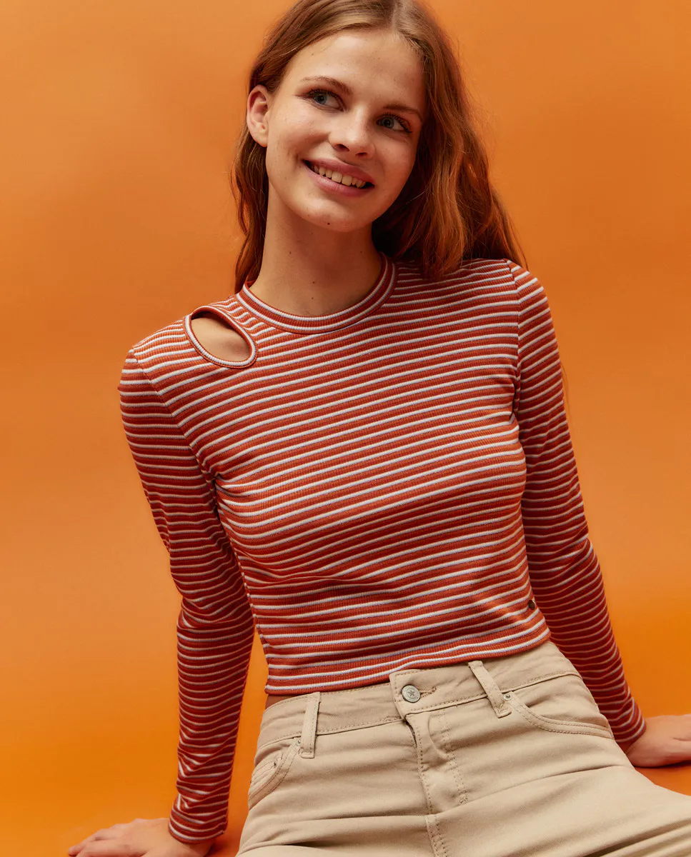 

Женская футболка с длинным рукавом Green Coast, цвет Naranja Quemado
