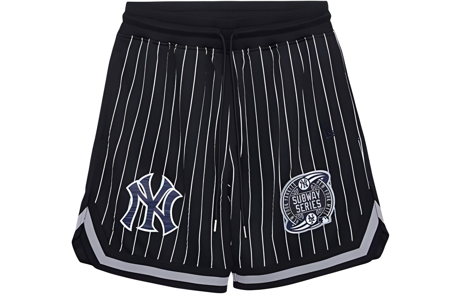

New Era Новые шорты для баскетбола New York Yankees MLB SS24 унисекс Black
