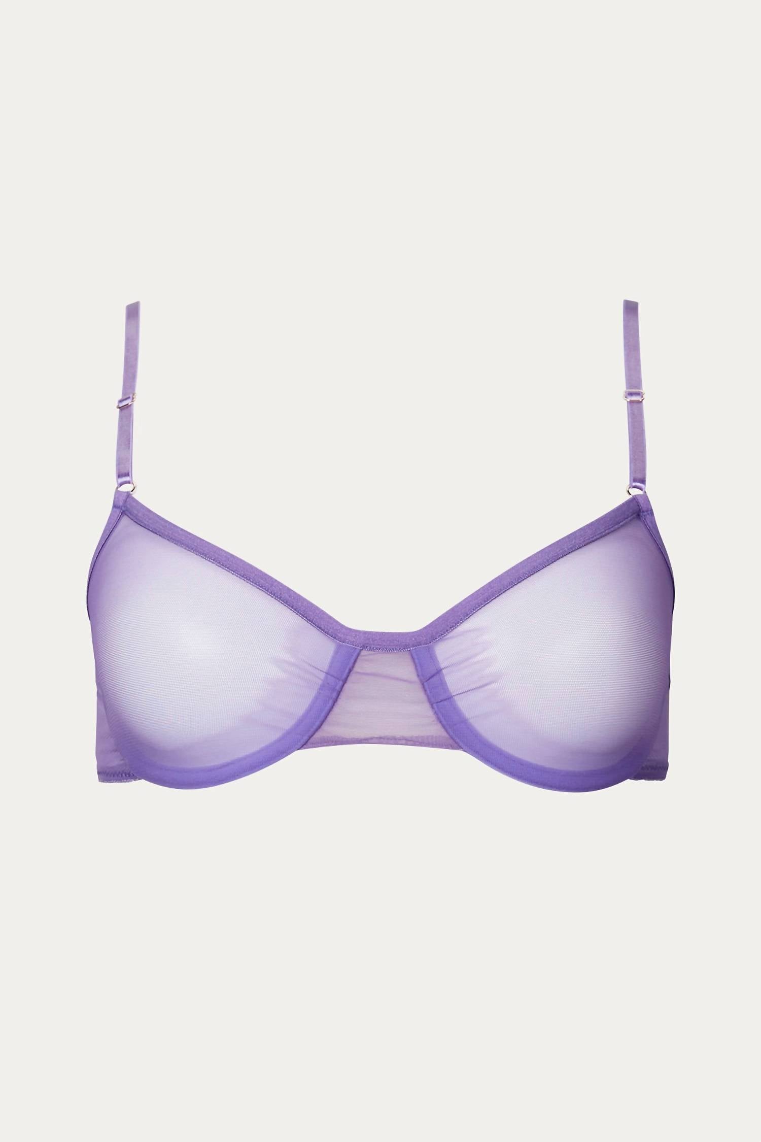

Бюстгальтер Whisper на косточках в фиолетовом цвете ONLY HEARTS