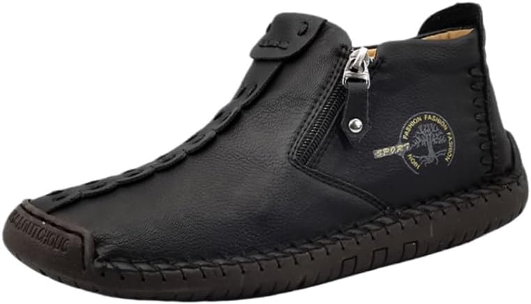 

Мужские ботинки Clolinde больших размеров из искусственной кожи, черный